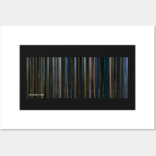 The Elders Scroll: Skyrim Game Barcode Visualization Posters and Art